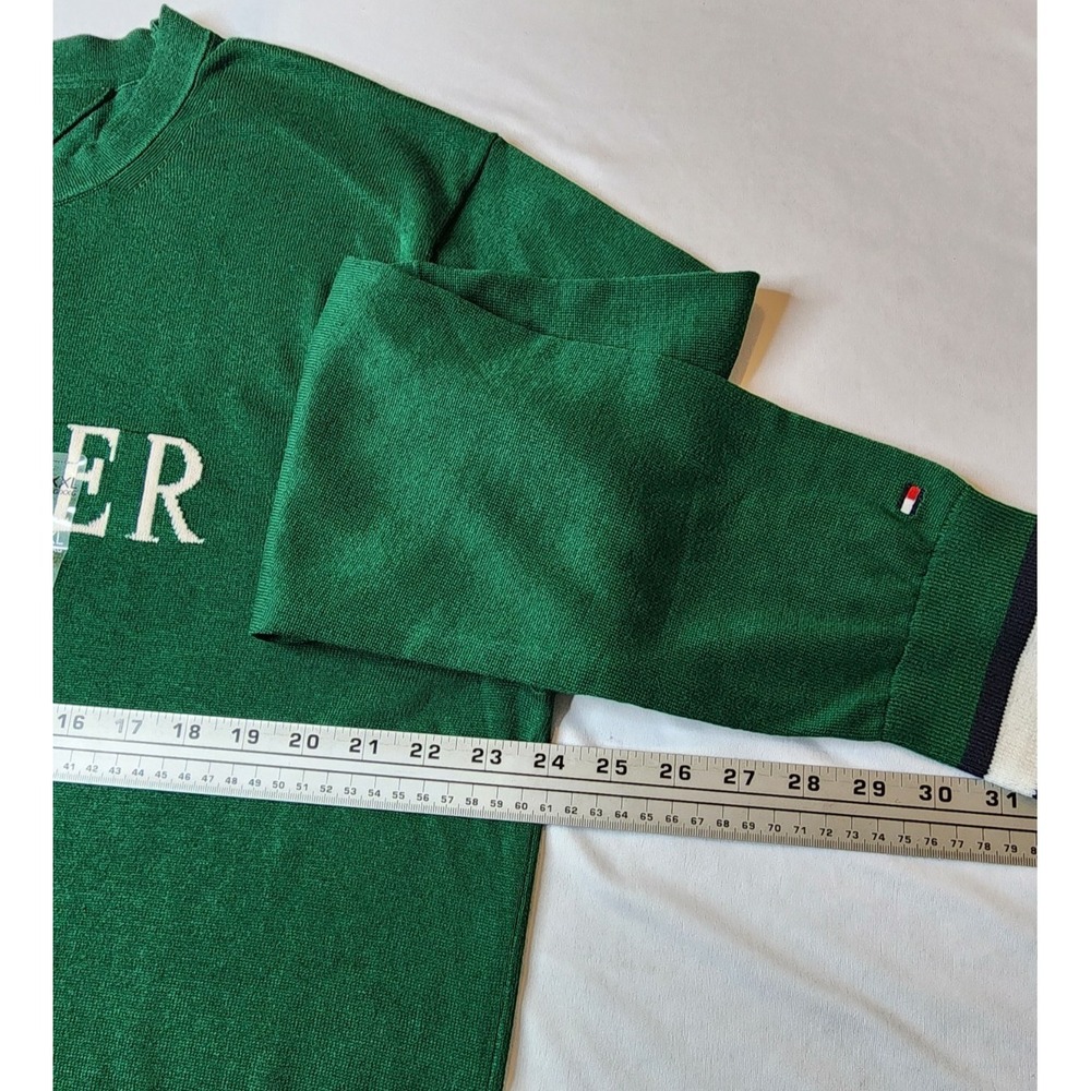 Tommy Hilfiger Men's Sweater Pullover Crew Neck Knit Flag Logo Outerwear XXL New - Picture 5 of 9